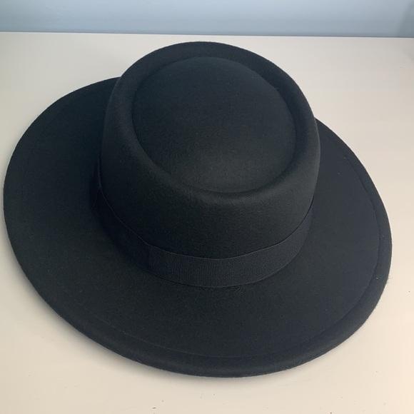 🔥LAST ONE! 🔥 Western Felted Gambler Hat With Hat Band - Picture 6 of 10